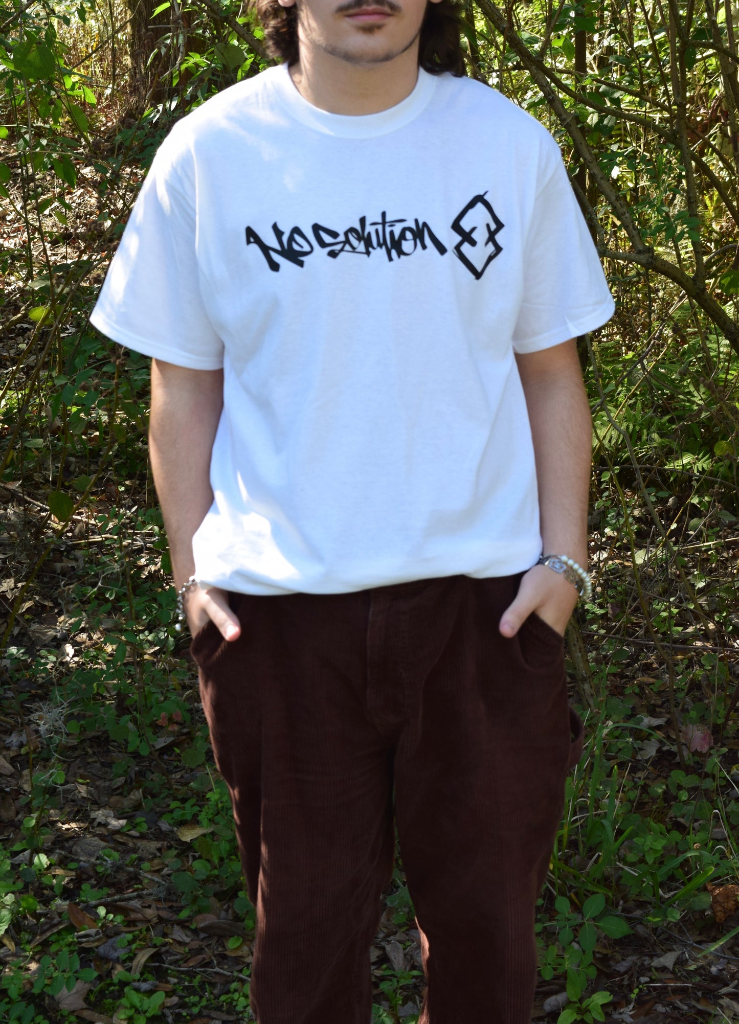 "NO SOLUTION" TEE